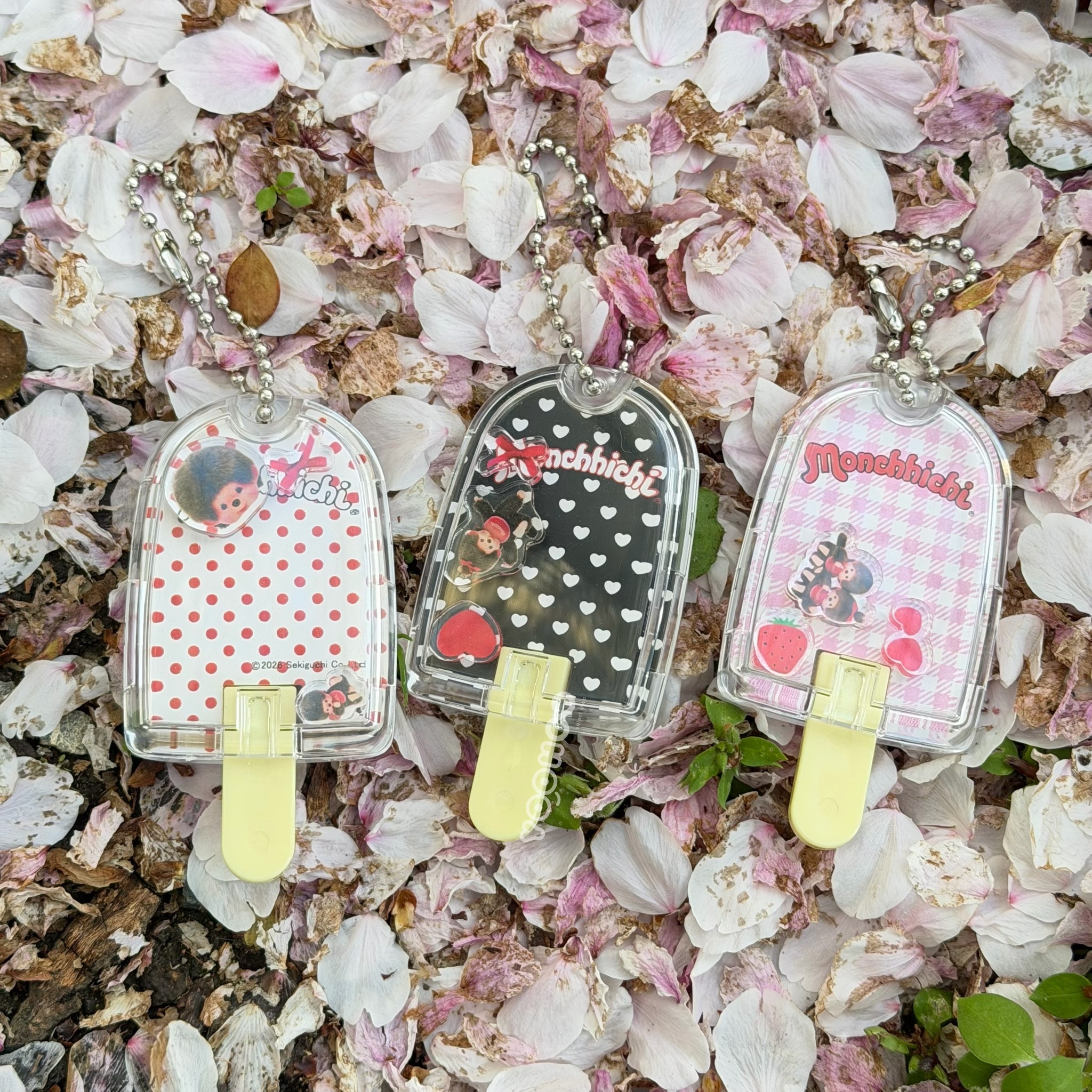 預購┃日本製 Monchhichi 夢奇奇 蒙奇奇 糖果 冰棒 吊飾