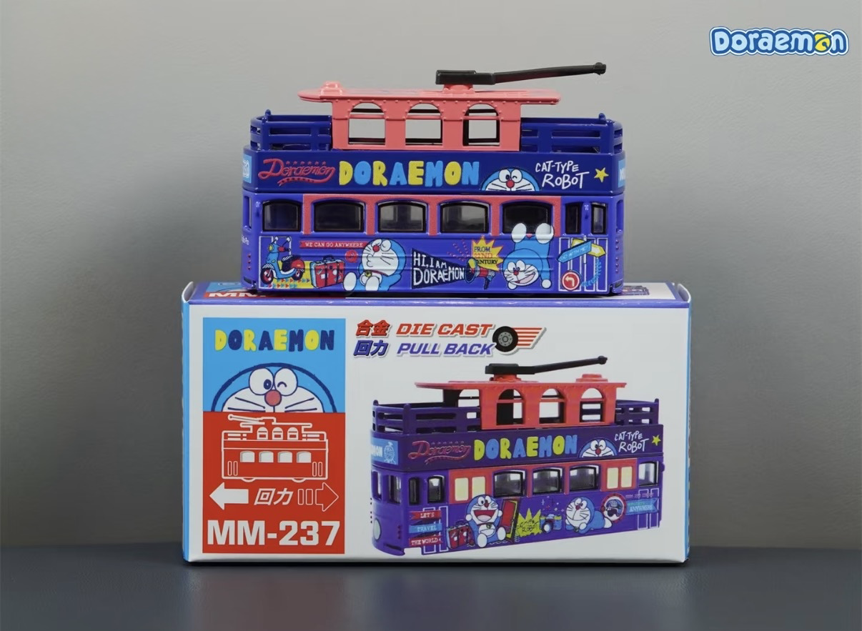 香港合金車/迴力車 - 多啦A夢 電車