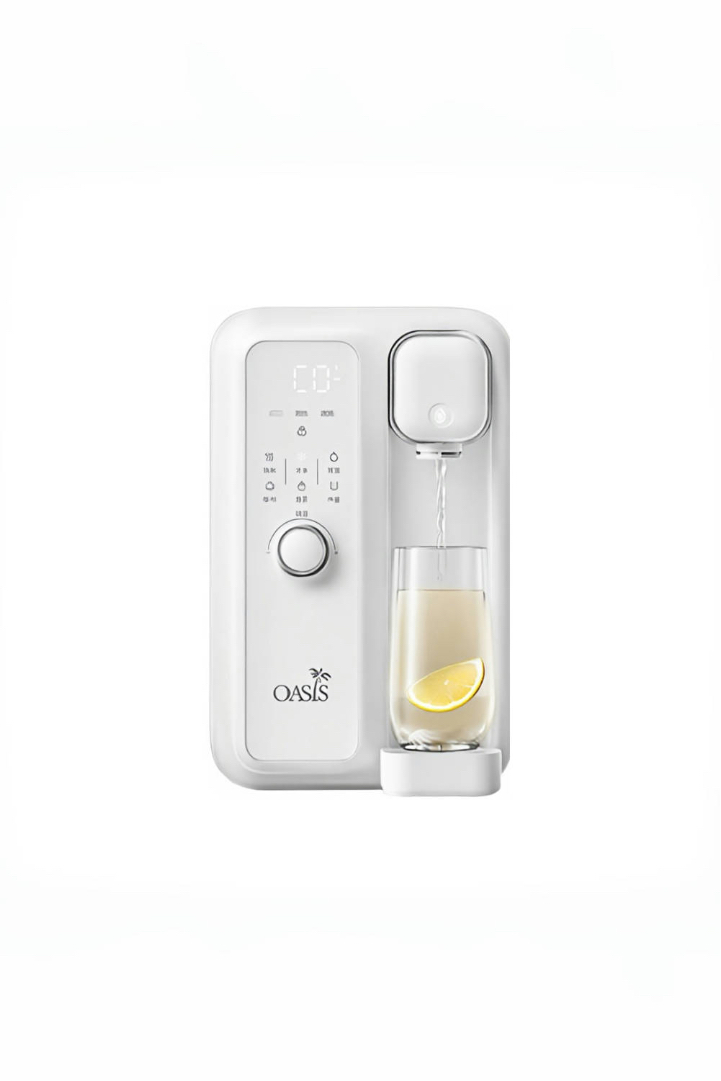 限量回饋15%【美國OASIS】免安裝型｜雙享濾淨飲水機 ｜冰/常溫/瞬熱/泡茶/咖啡｜IF-302H-PHS