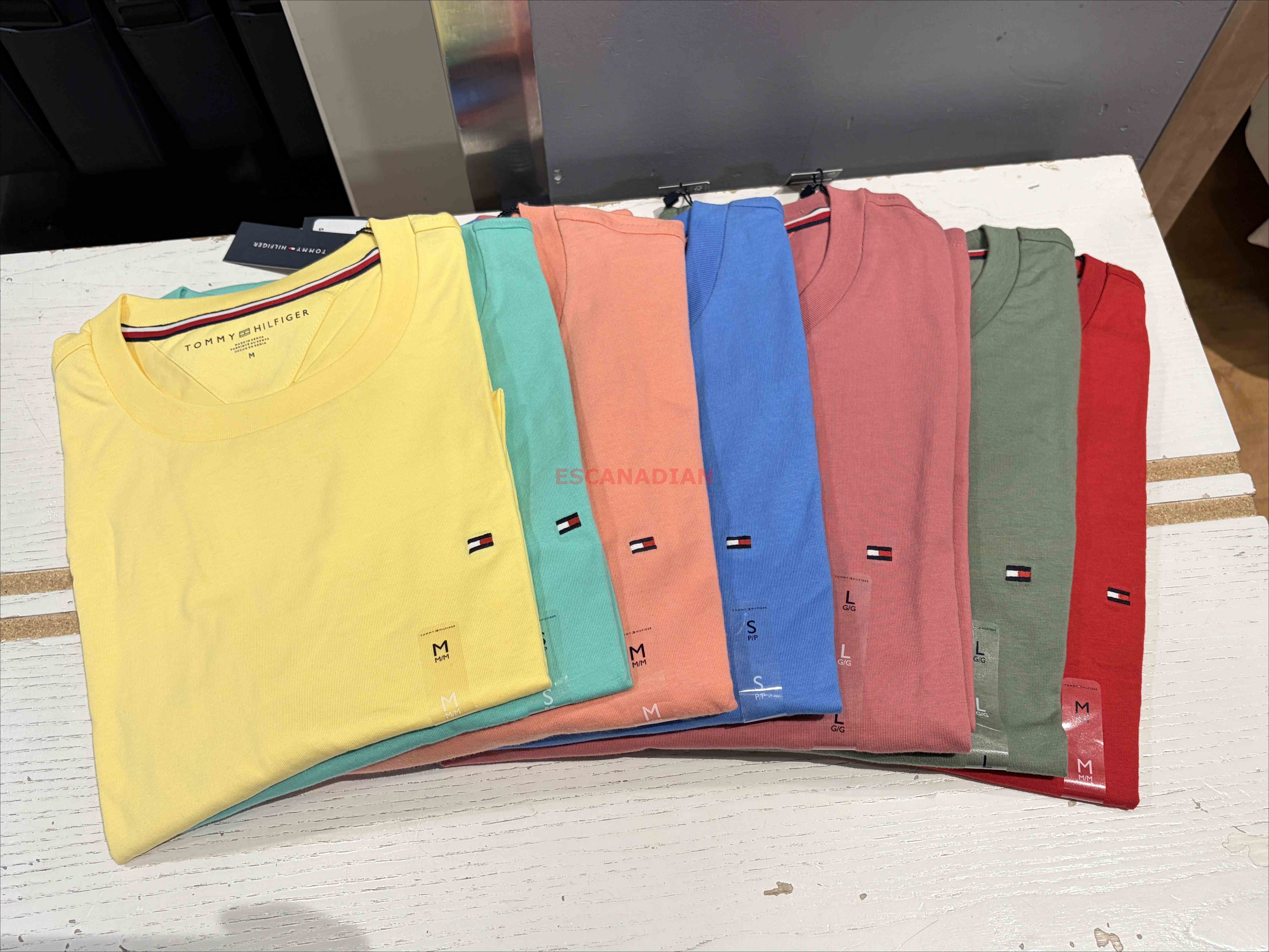 TOMMY 男大人 經典款 圓領 素面 短TEE (7色)