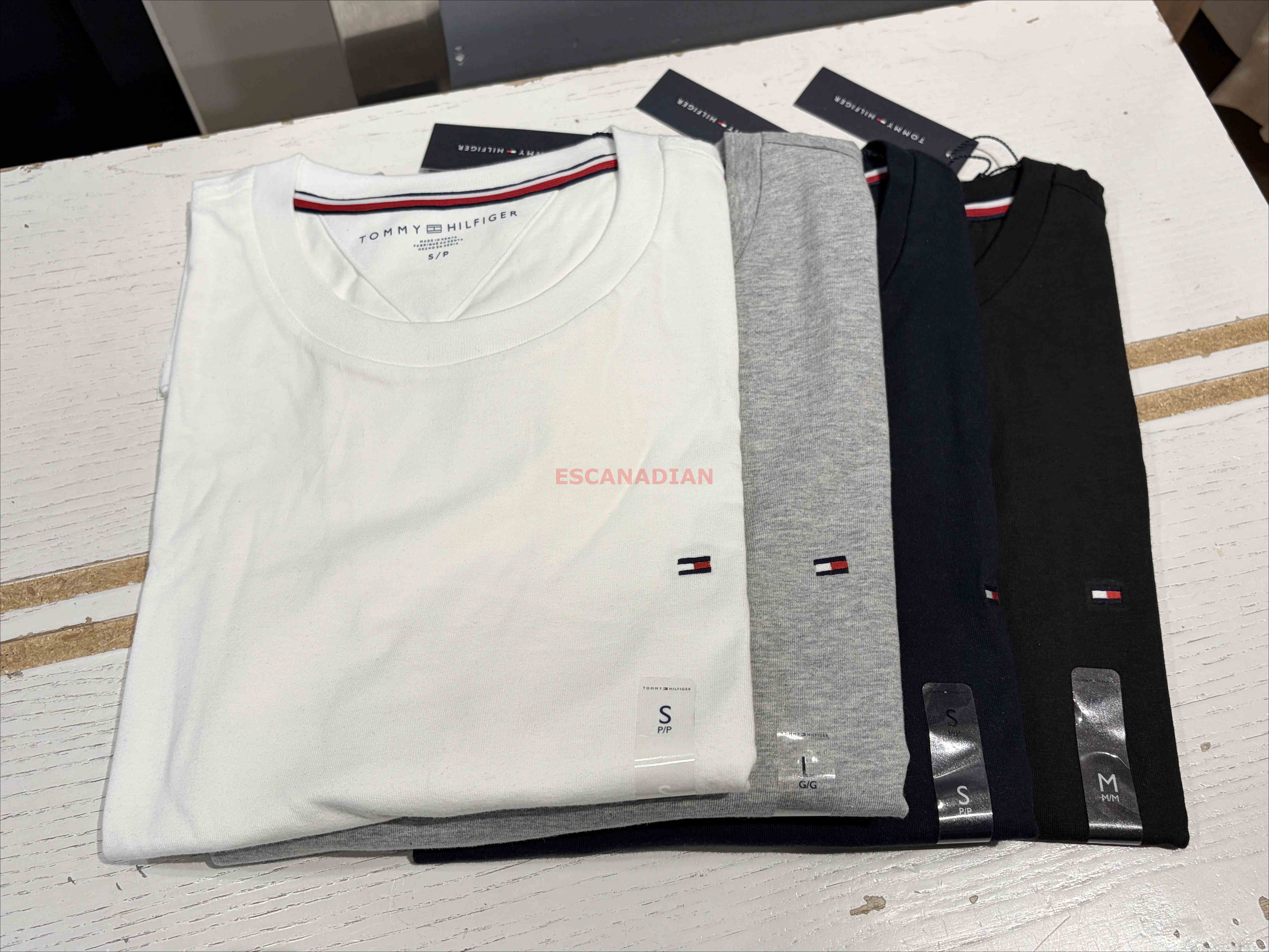 TOMMY 男大人 經典款 圓領 素面 短TEE (4色)