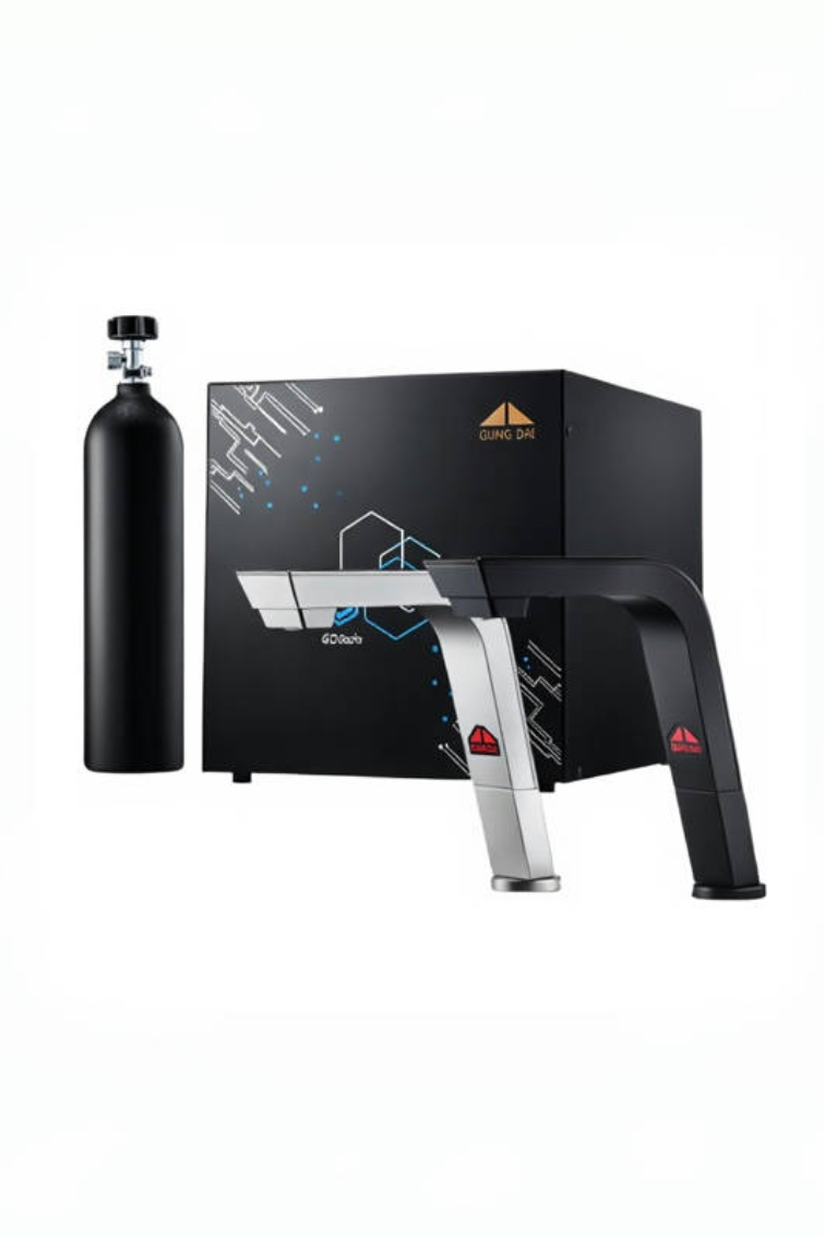 限量回饋15%【GUNG DAI宮黛】全功能智慧氣泡三溫飲水機|冰/常溫/熱/氣泡水 |GD SODA