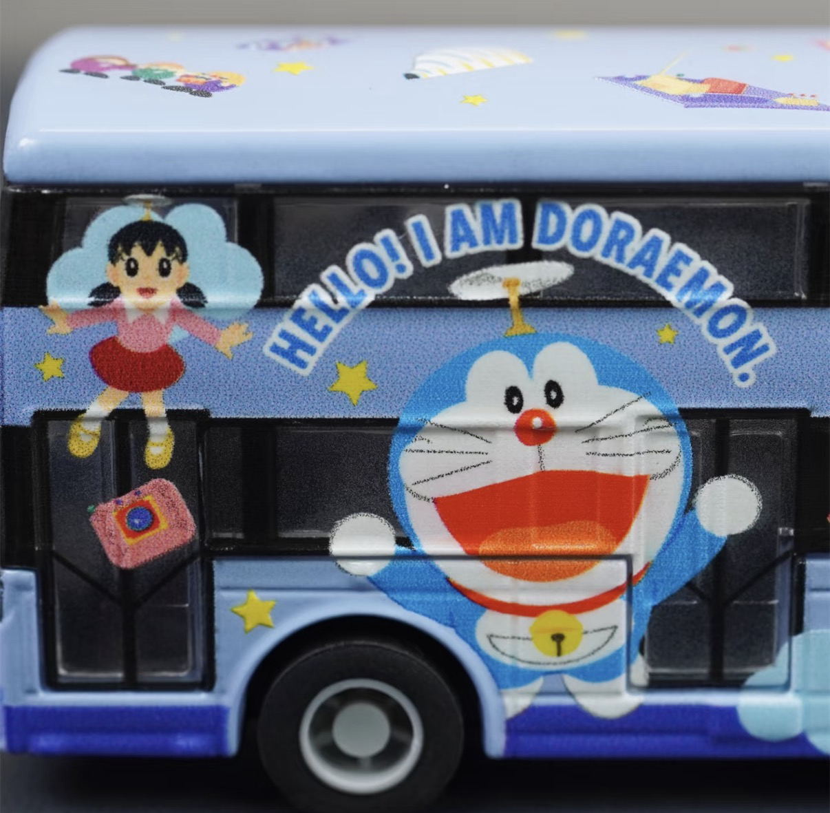 香港合金車/迴力車 - 多啦A夢 雙層巴士