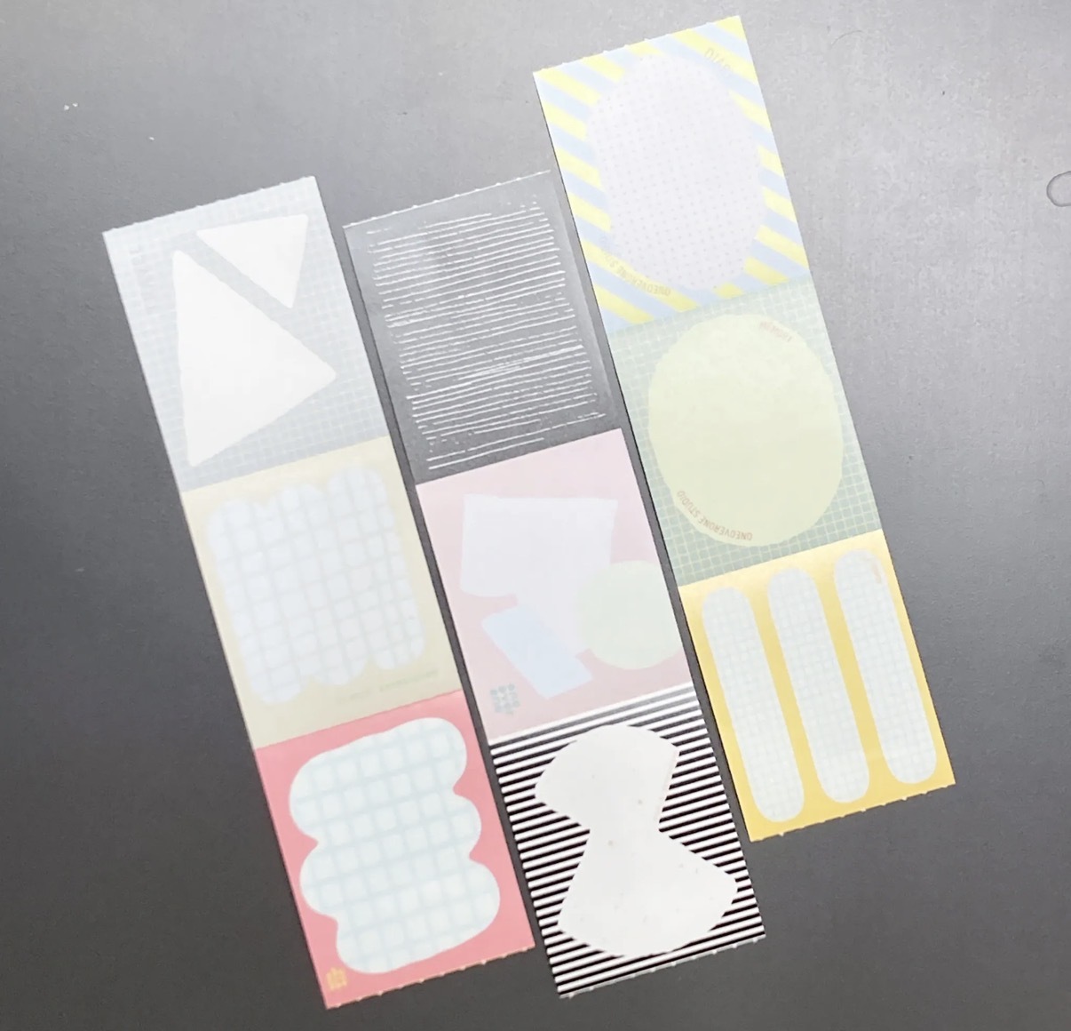 捲式便利貼 形狀風格 標籤貼紙捲｜1/1工作室