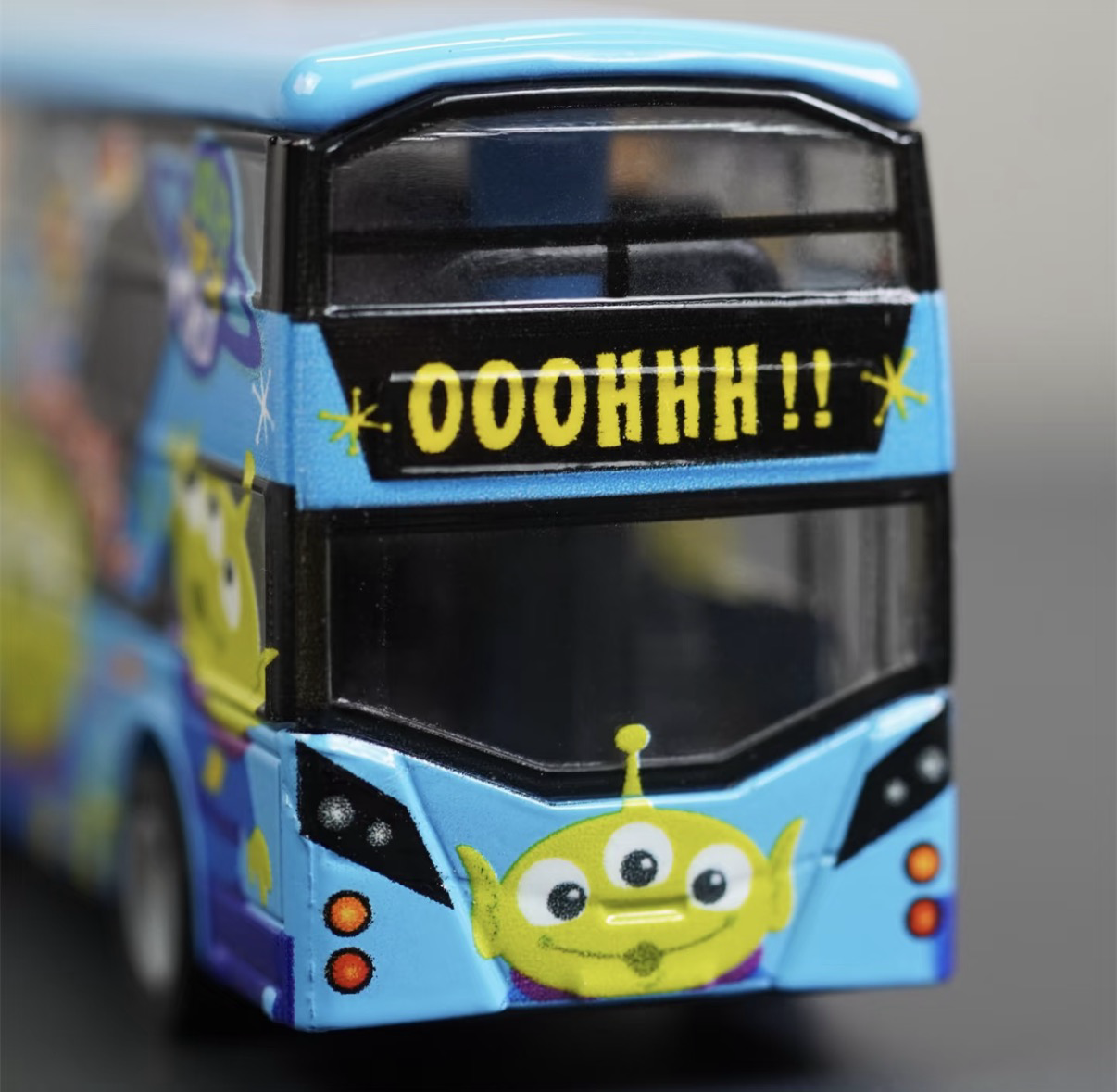 香港合金車/迴力車 - Toy Srory三眼仔 藍色雙層巴士 *限量版*