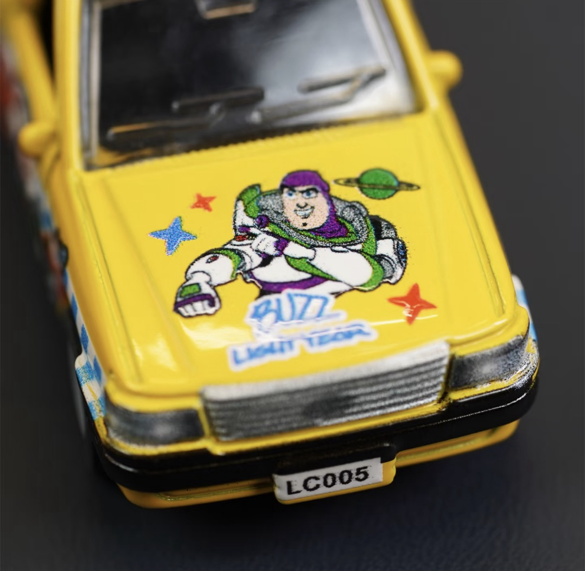 香港合金車/迴力車 - Toy Srory巴斯 黃色的士 *限量版*