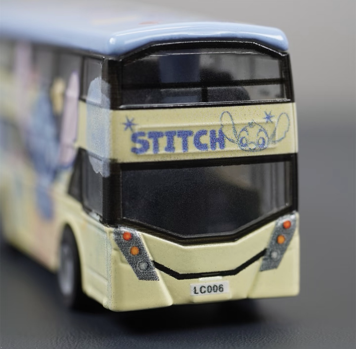 香港合金車/迴力車 - 史迪仔 雙層巴士 *限量版*