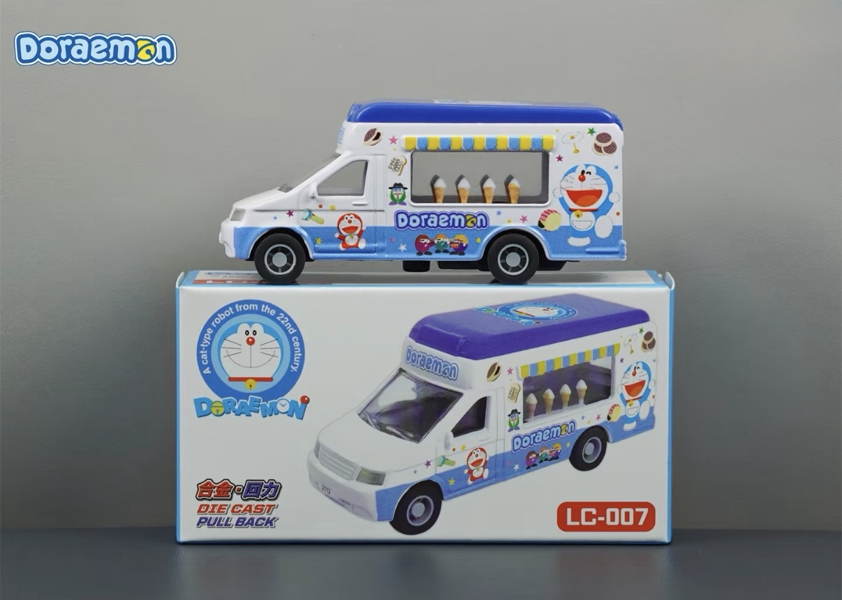 香港合金車/迴力車 - 多啦A夢 雪糕車 *限量版*