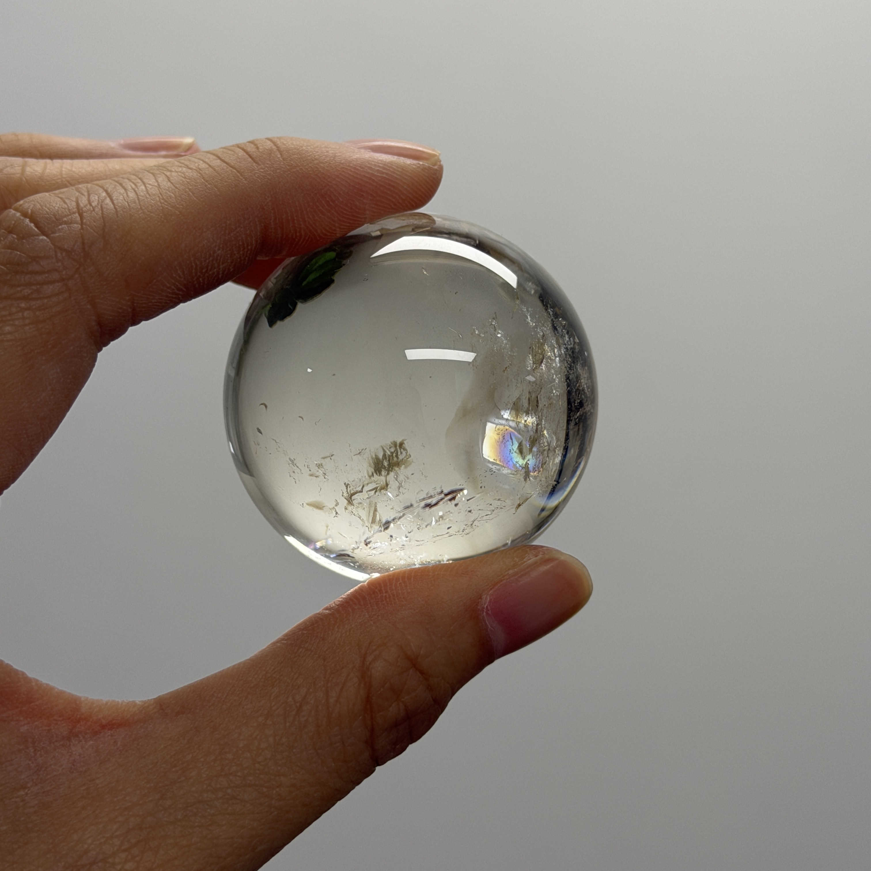 白水晶球 4.4cm WD2236