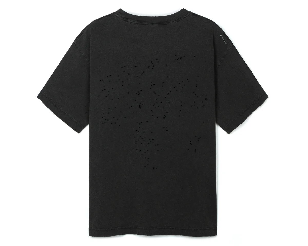 SATISFY｜MothTech™ T-Shirt "Aged Black"