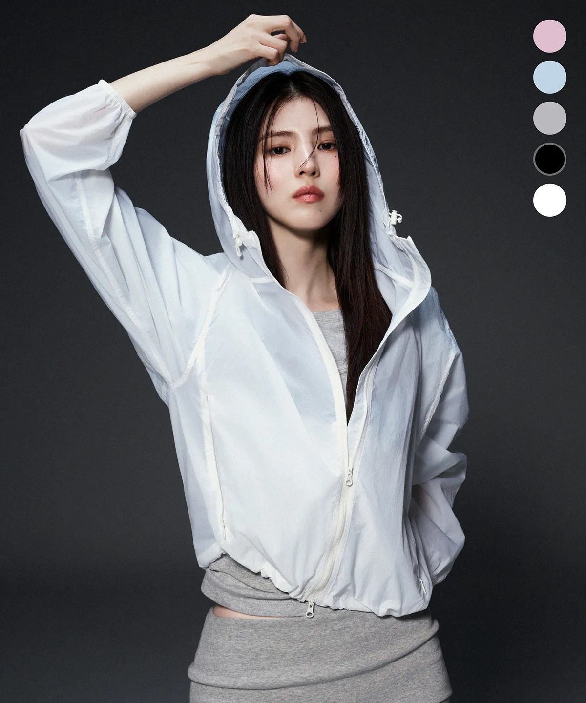 MUSINSA Women’s Sheer Windbreaker