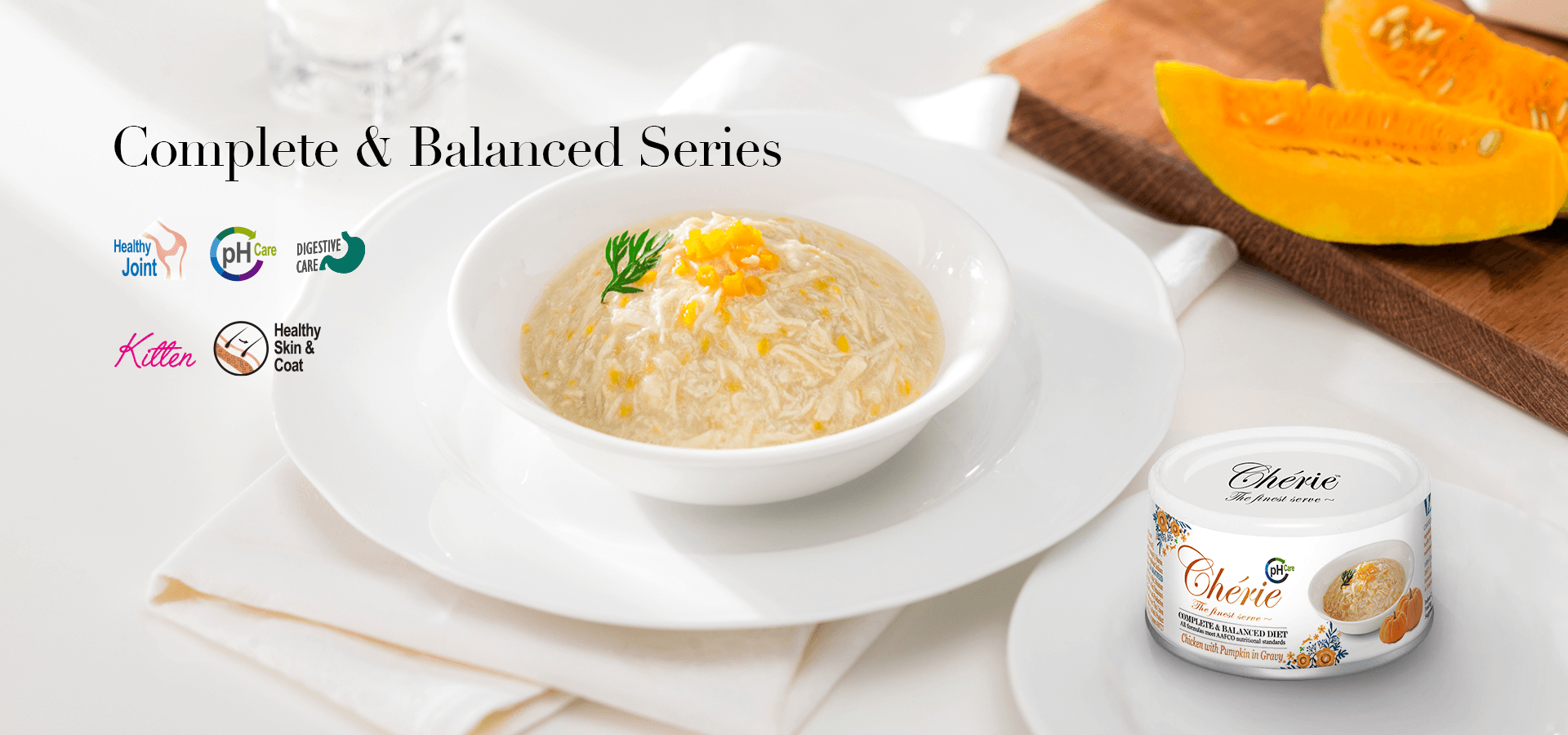 cherie 微湯汁高纖排毛貓罐