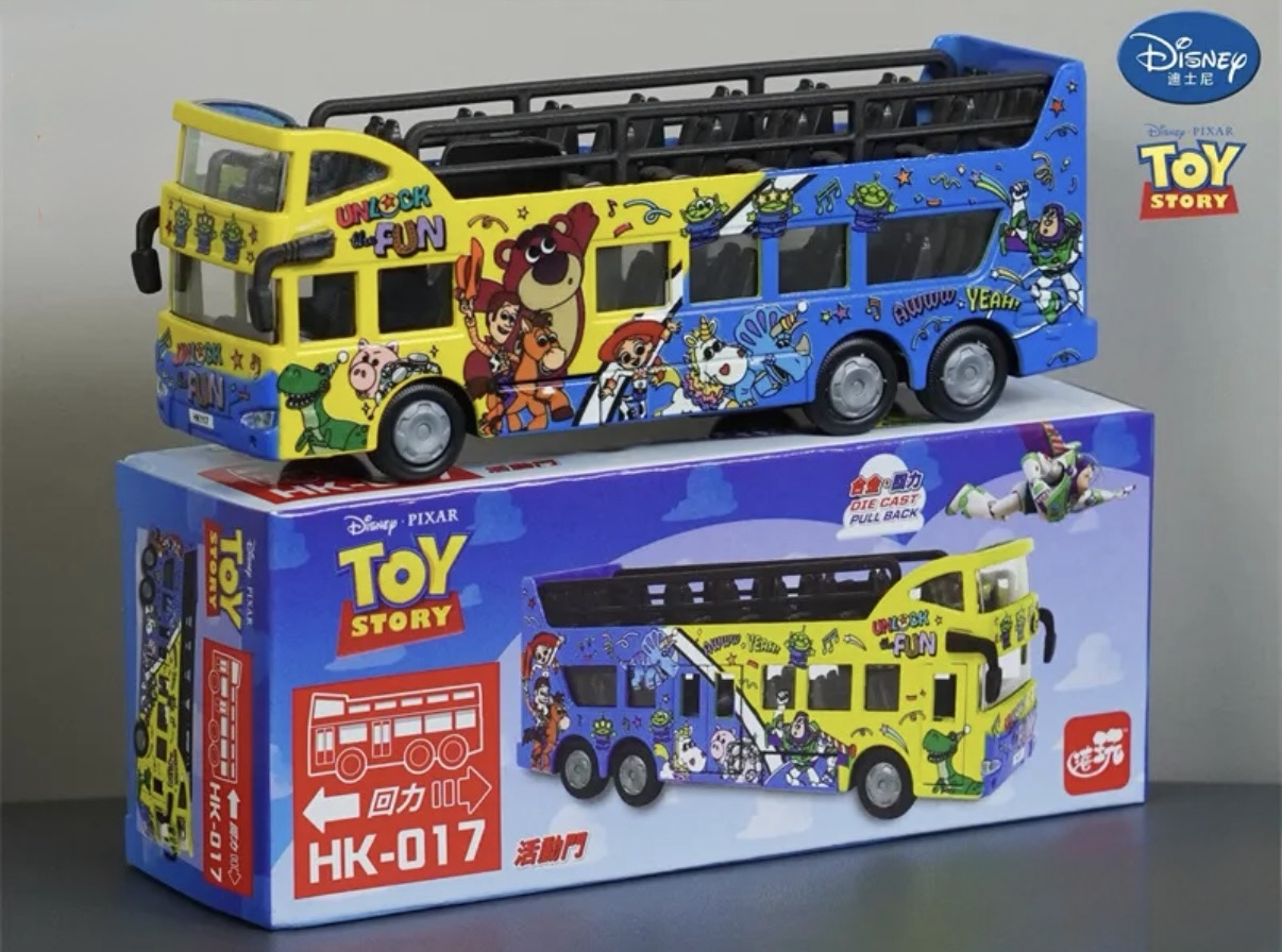 香港合金車/迴力車 - Toy Srory 觀光巴士 (大Size版)