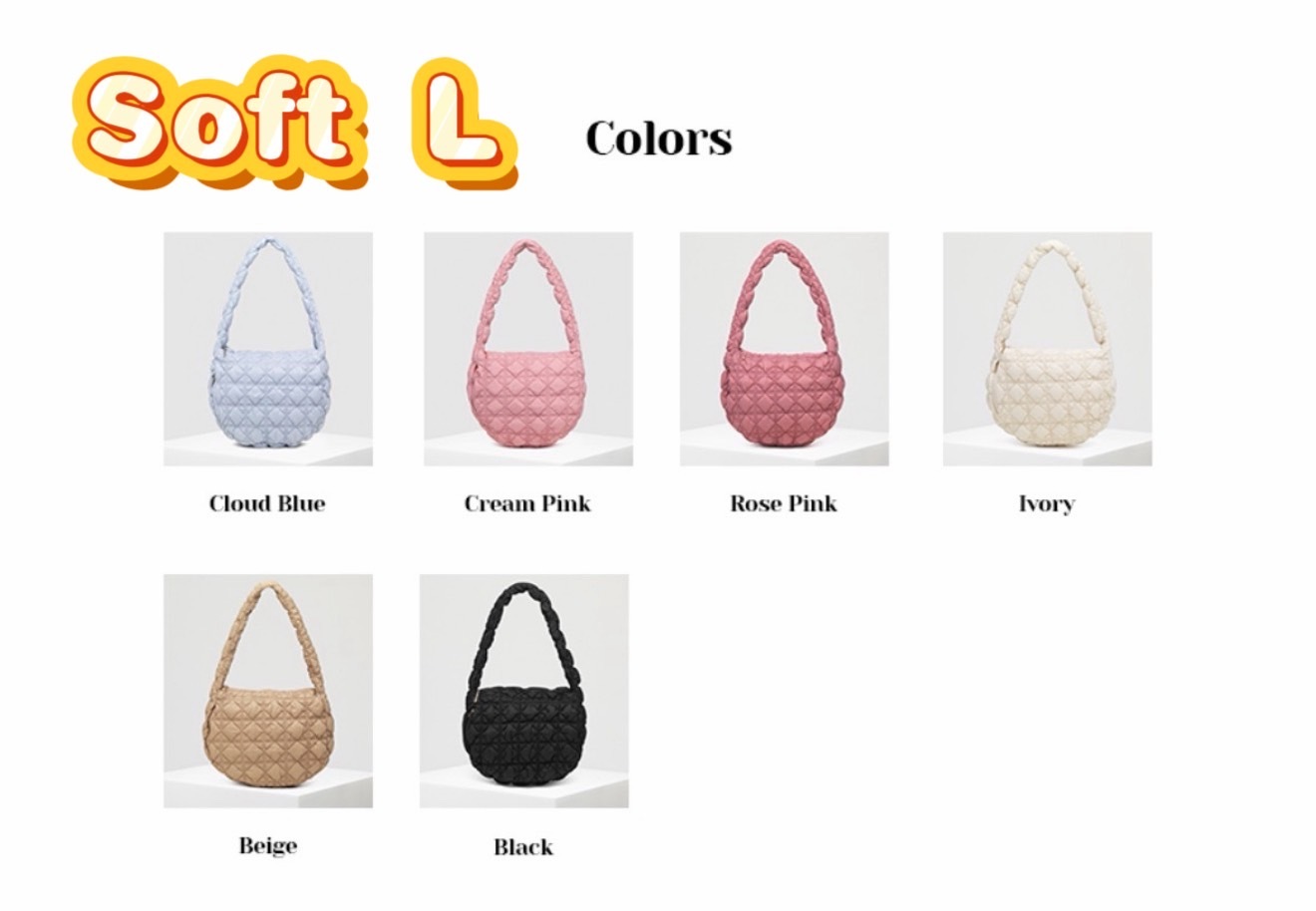 韓國 Carlyn SOFT 韓國基本雲朵包(L)