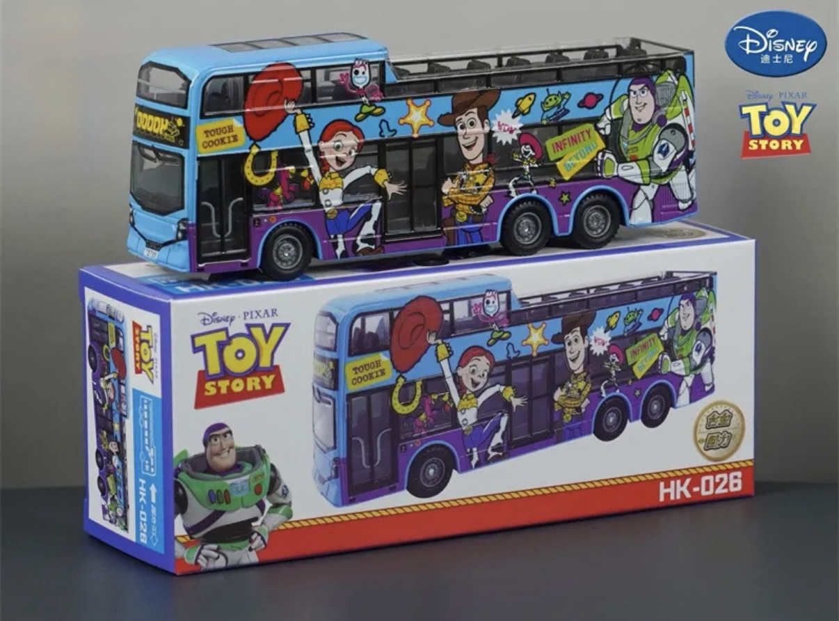 香港合金車/迴力車 - Toy Srory 觀光巴士 (大Size版)