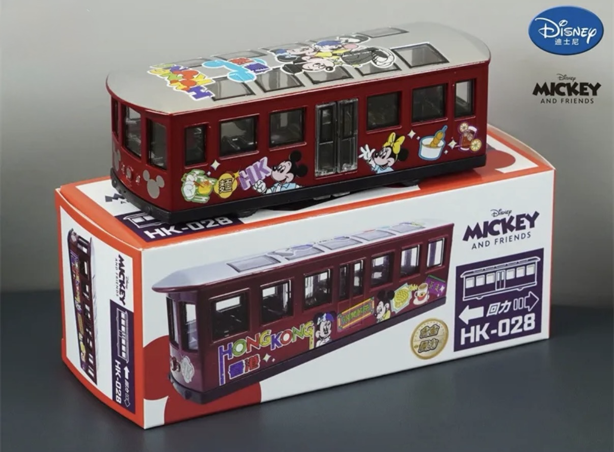 香港合金車/迴力車 - 米奇 山頂纜車 (大Size版)