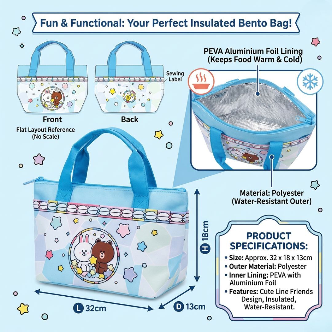 LINE FRIENDS- 手提袋/保溫午餐袋