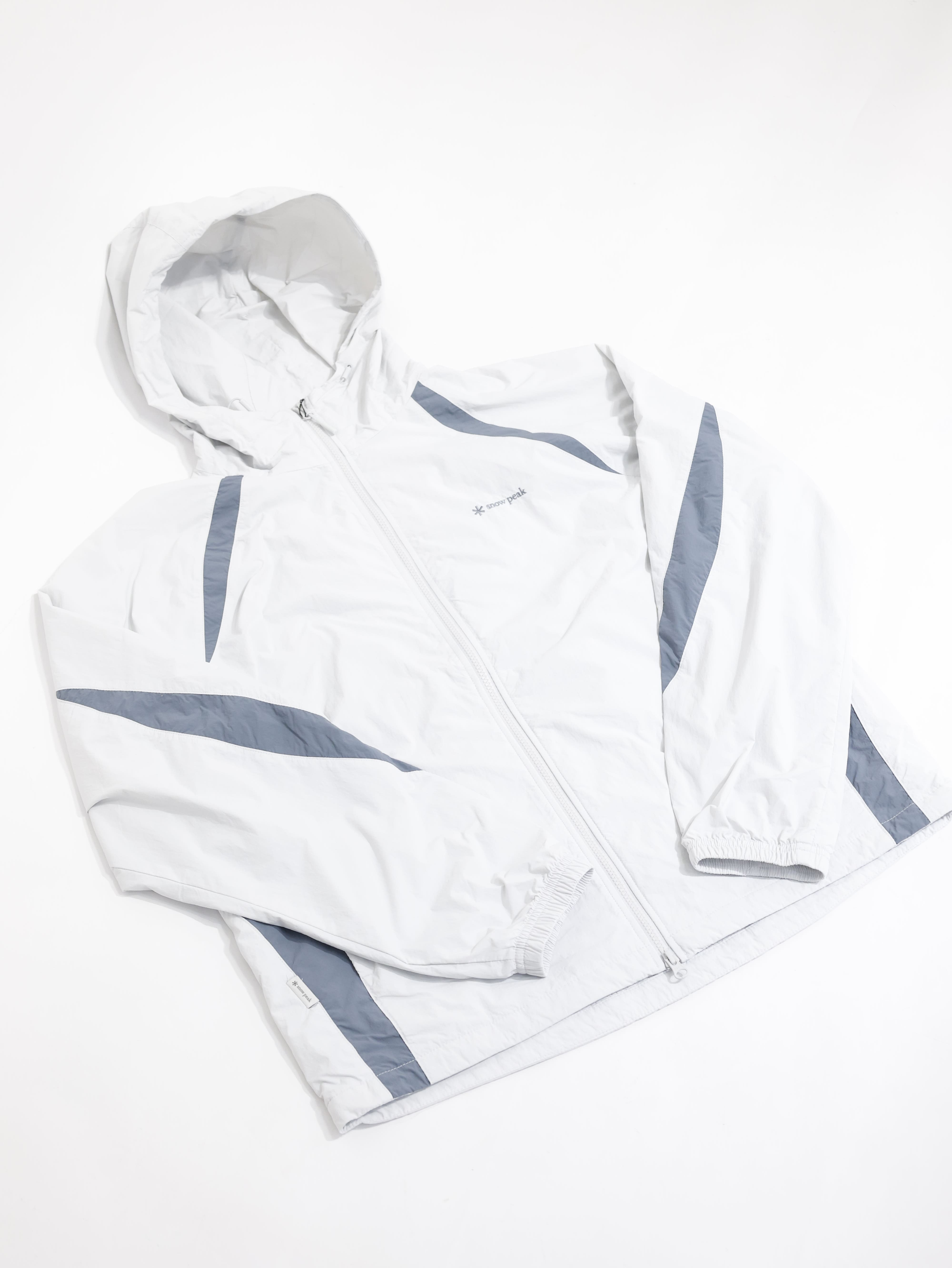 Snow Peak 輕量 Taslan 拼色 連帽防風外套 SKS26SULWB56