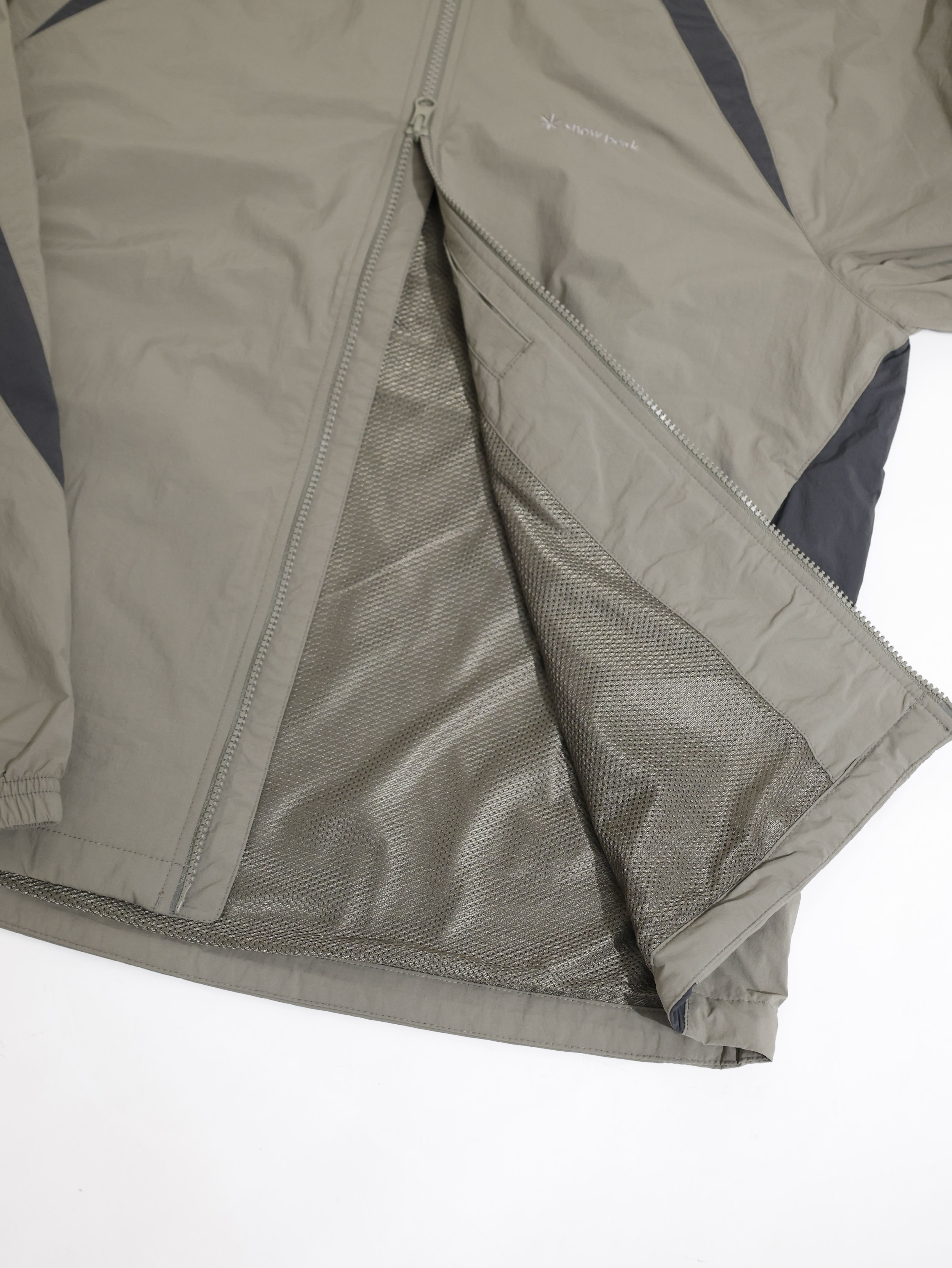 Snow Peak 輕量 Taslan 拼色 連帽防風外套 SKS26SULWB56