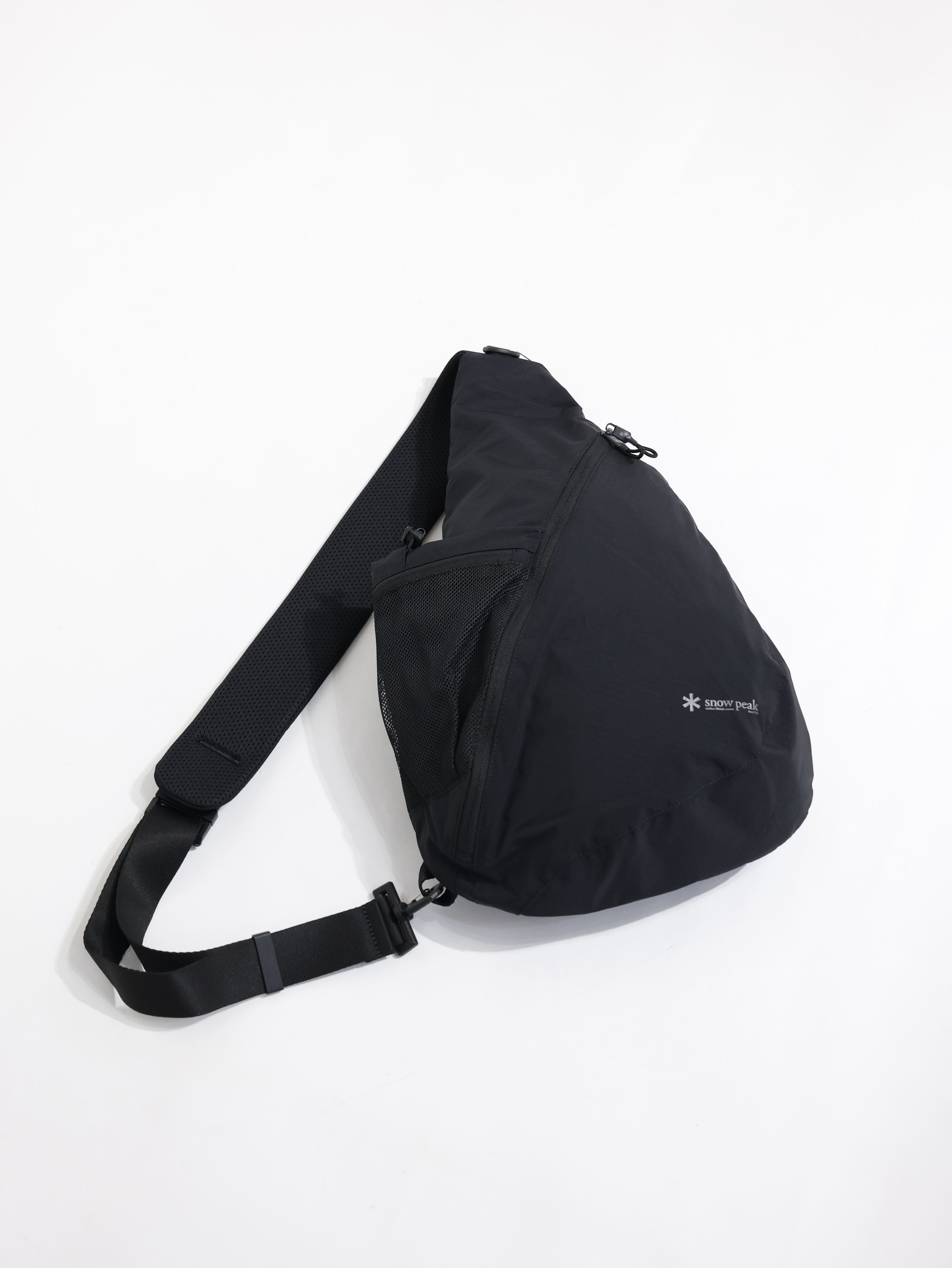 Snow Peak Dual Tech 信使風斜背包 12L SKS26SUFBG34BK