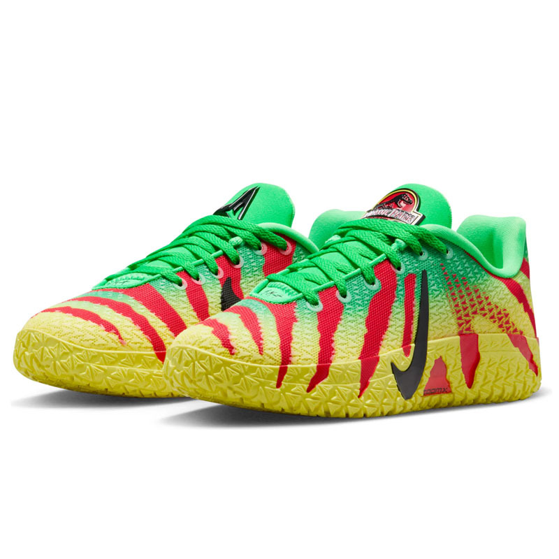 [海外連線代購] 大童鞋 女鞋 Jurassic Park x NIKE JA3 GS 侏儸紀 莫蘭特 回彈 實戰 緩震 籃球鞋【IV2627-300】