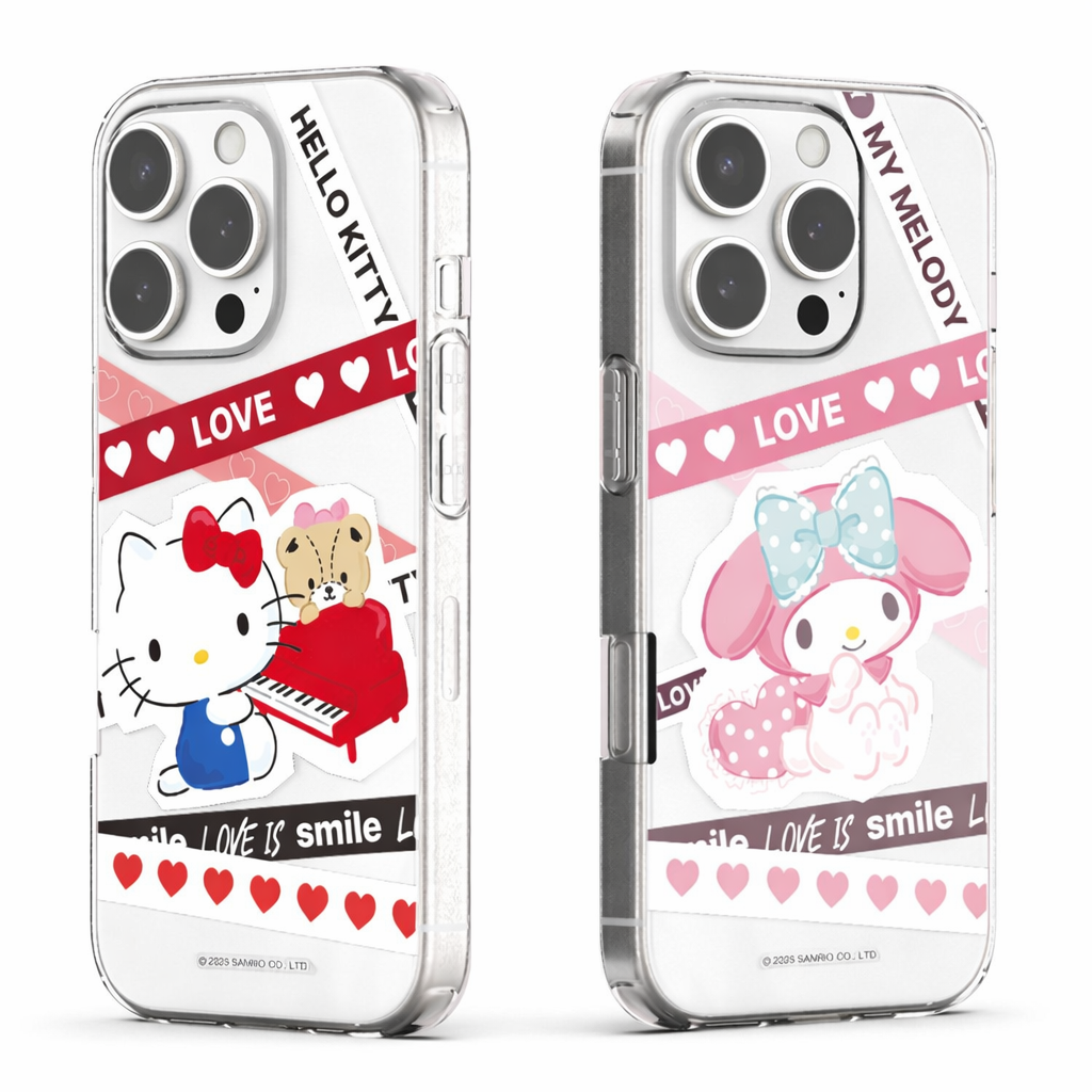 Sanrio - Clear Soft Case - 透明貼身手機保護軟殼 TY