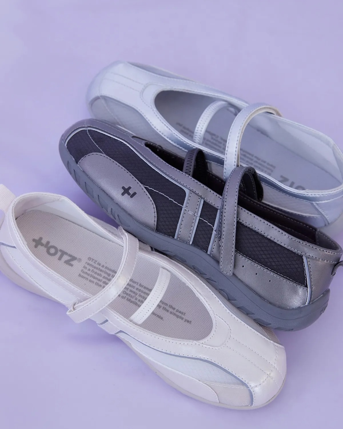 OTZ ROMARY SHEER MESH TWO STRAP MARY JANE