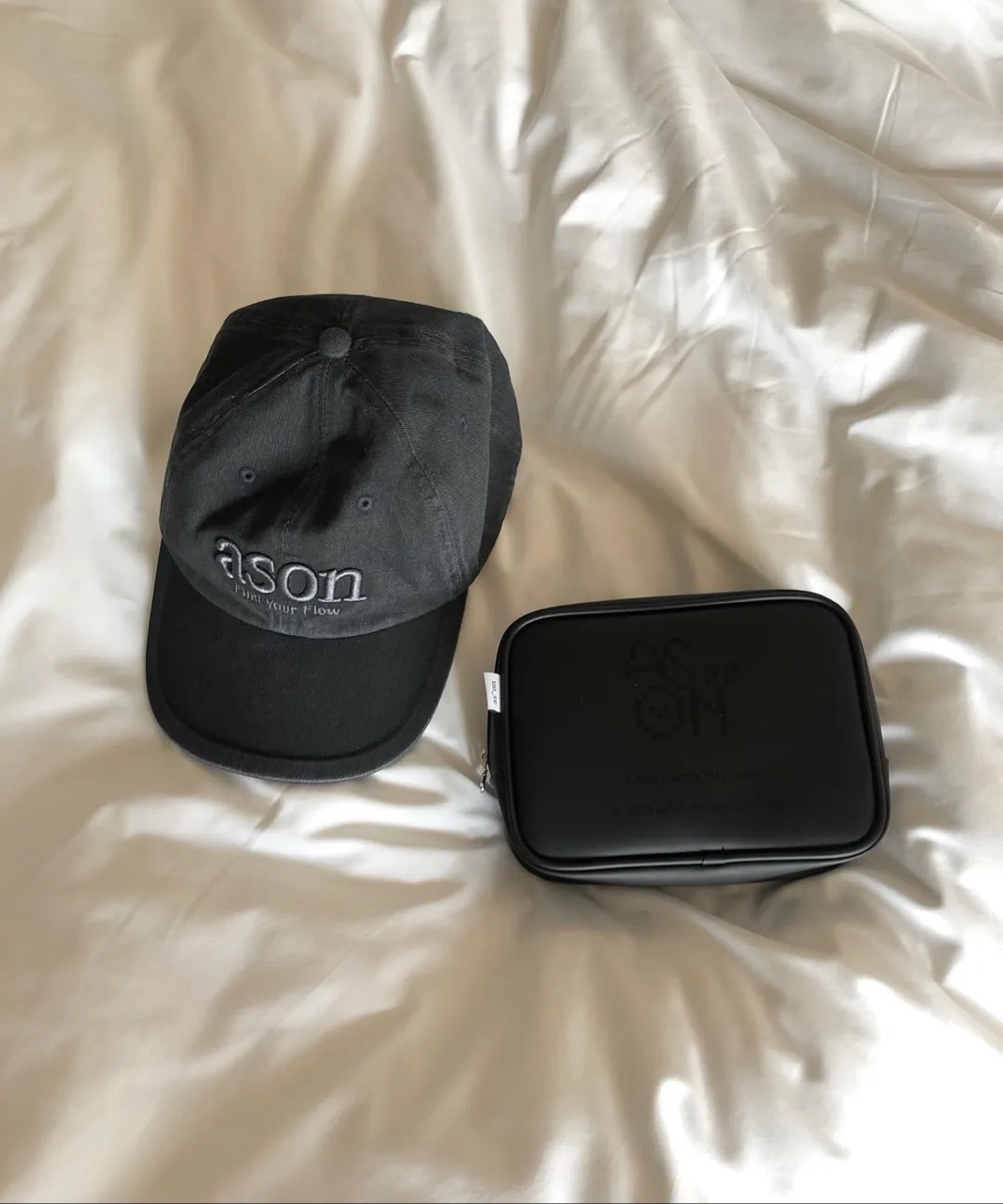 韓國限定🇰🇷 as"on HOOP BALL CAP 刺繡LOGO 老帽 棒球帽 可調節 / 預購