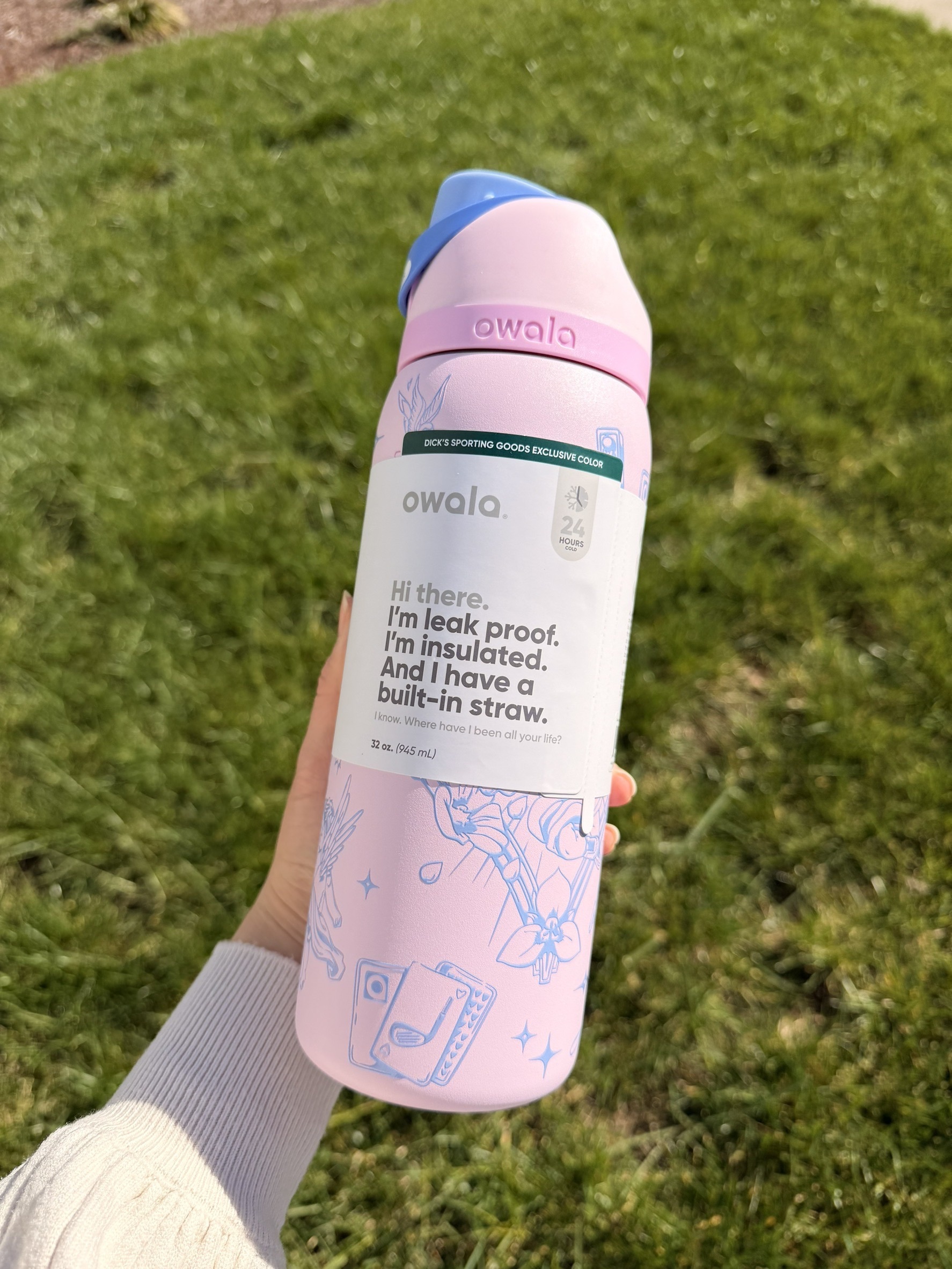 （預購） OWALA FreeSip 32oz 美國限定款!!愛神邱比特💘冷水瓶