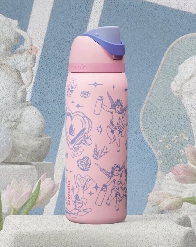 （預購） OWALA FreeSip 32oz 美國限定款!!愛神邱比特💘冷水瓶
