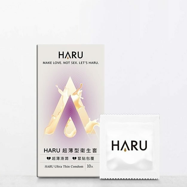 HARU ULTRA THIN 極潤超薄柔型衛生套 ( 4片裝 / 10片裝 )