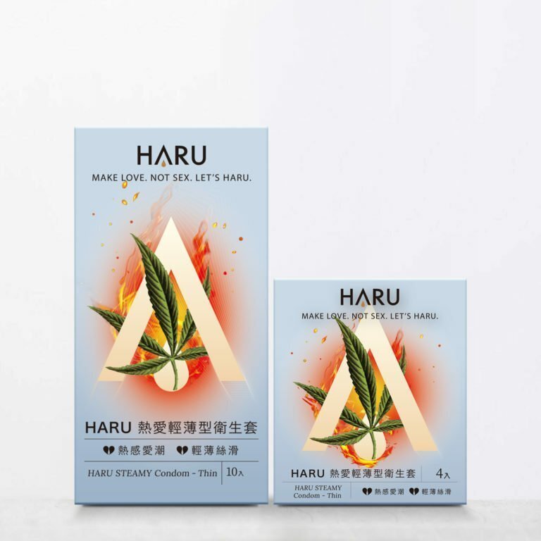 HARU STEAMY THIN 熱愛輕薄型保險套 ( 4片裝 / 10片裝 )