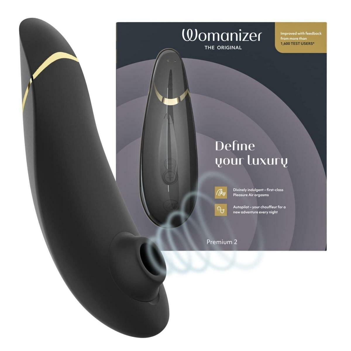 Womanizer Premium 2 智能陰蒂愉悅吸啜器