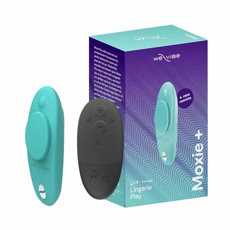 We-Vibe Moxie+ 智能穿戴式陰蒂震動器 (淺綠色/黑色)