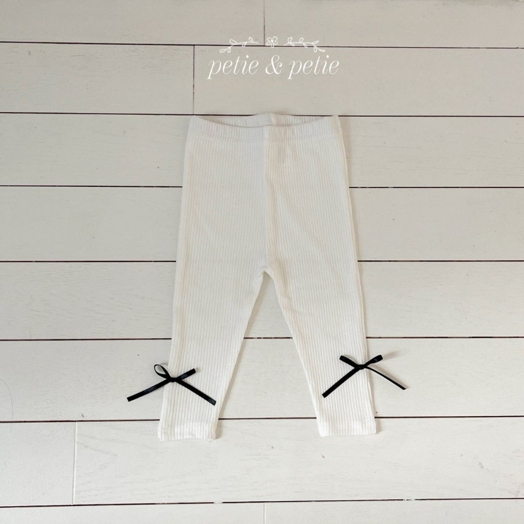 正韓夏Petitpetit 兩色緞帶蝴蝶結內搭褲