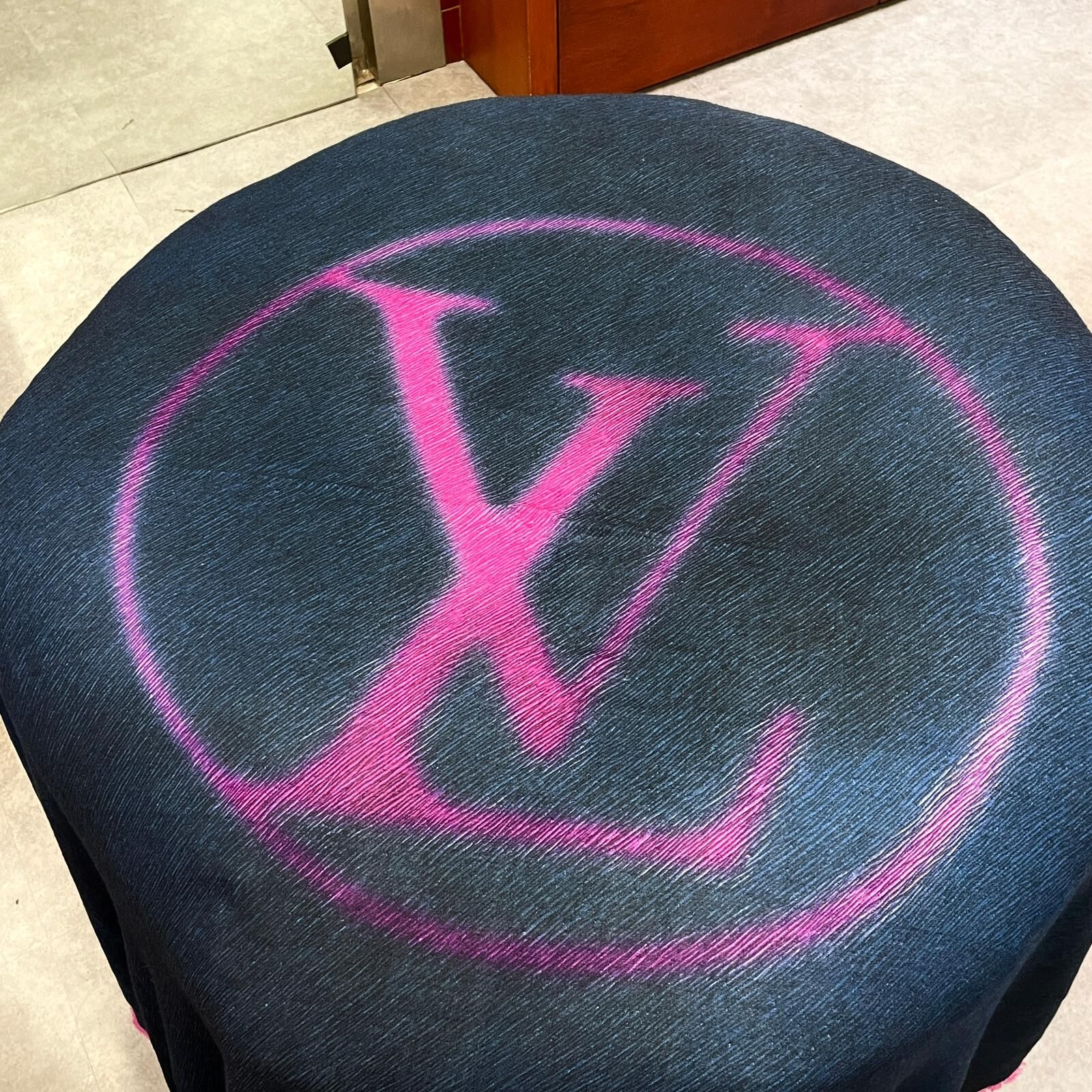 全新LV圍巾/冷氣披肩,135x195cm, M75764 ,深藍拚紫漸變色,輕薄柔軟茄士咩, LV SCARF, #BRAND NEW #香榭站正品