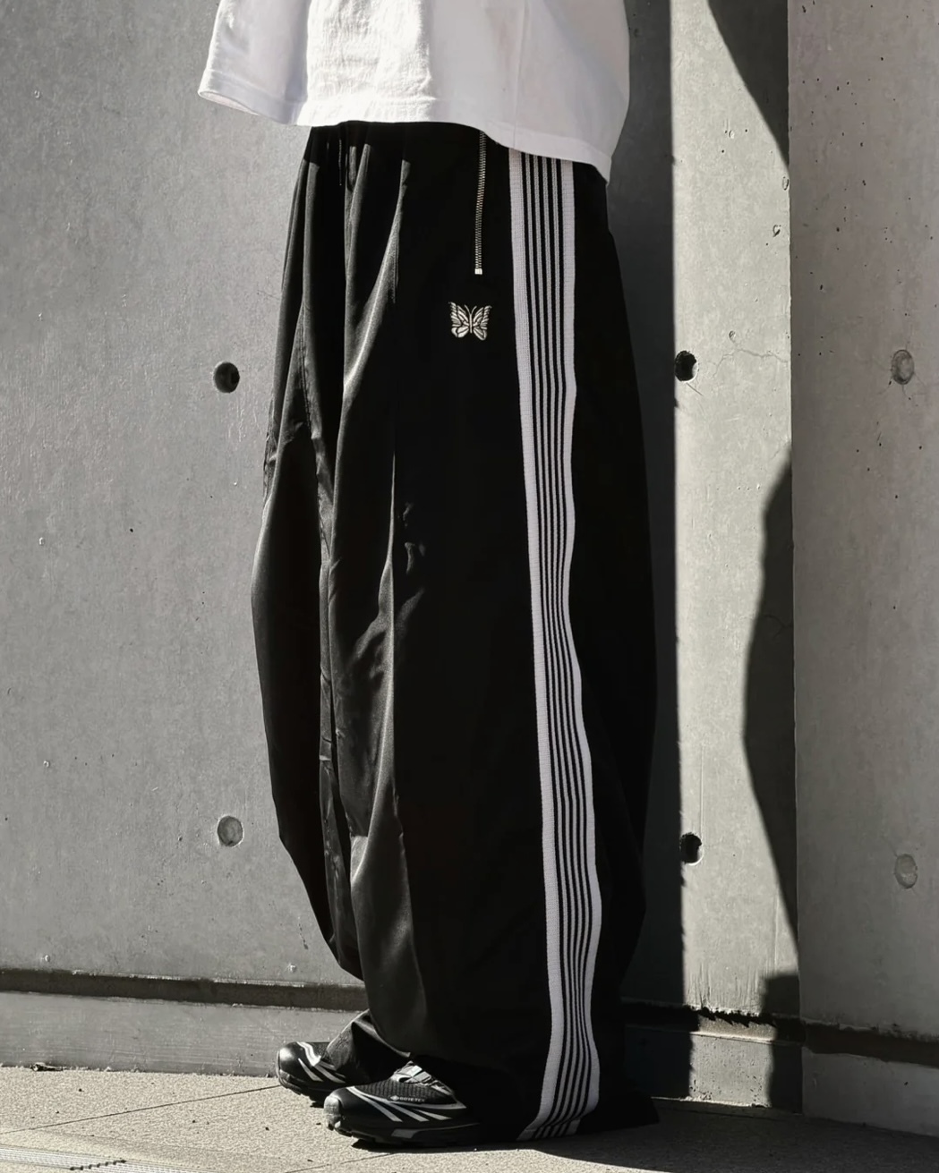 <黑魂必收>NEEDLES 日本 THE GALLERY BOX 獨家 別注 H.D. NYLON Track Pants 尼龍 運動褲