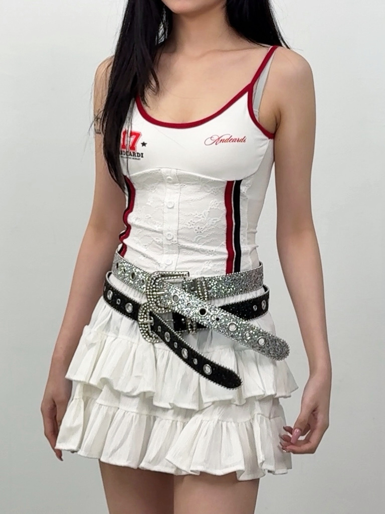 B40閃亮亮卯釘皮帶