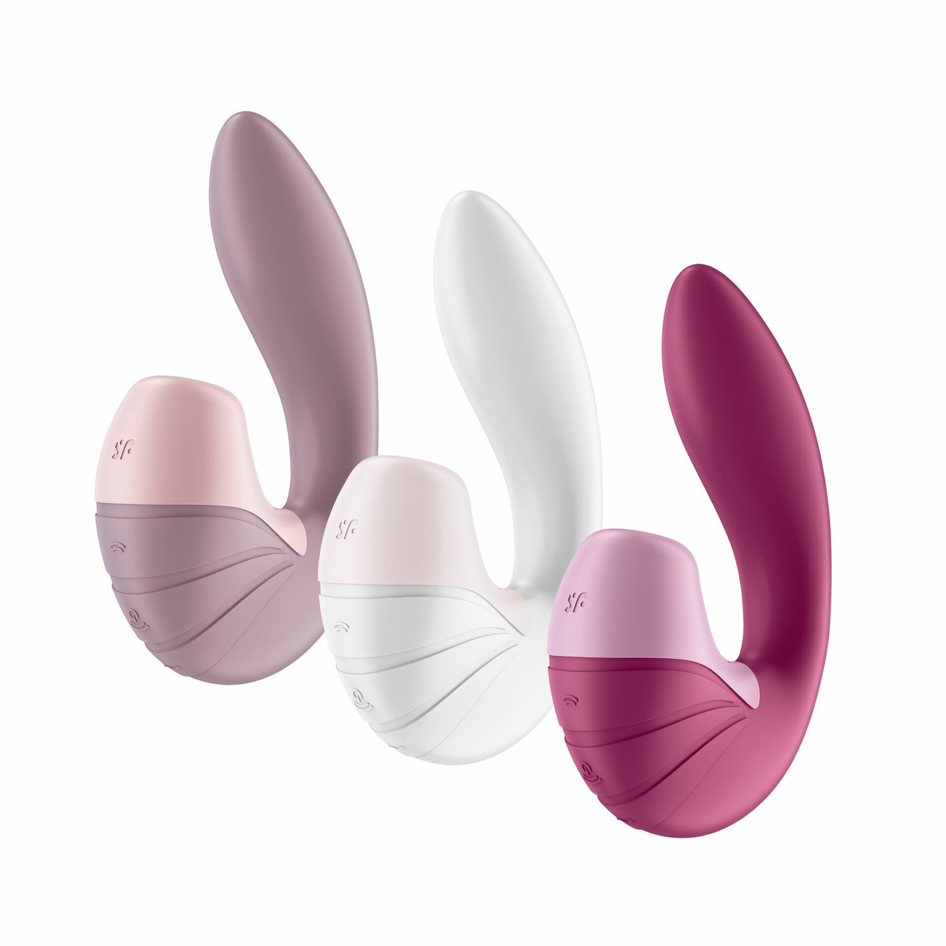 Satisfyer Supernova 雙頭吸吮G點按摩棒 (白色/玫瑰色)