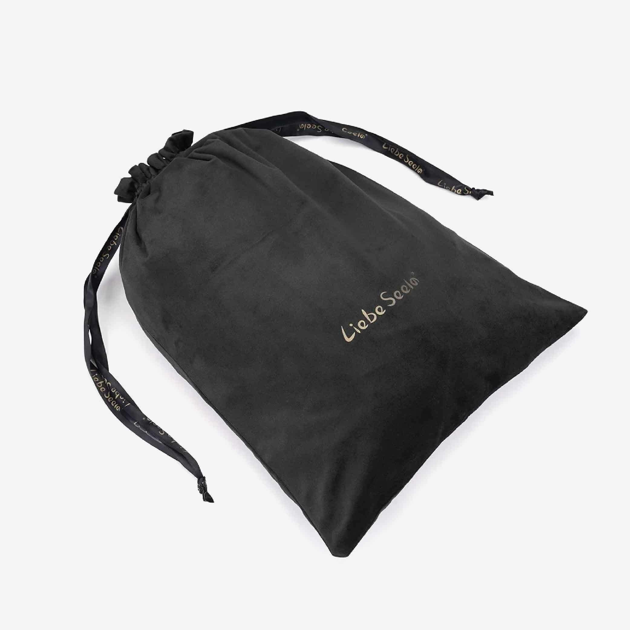 Liebe Seele Secret Bondage Large Storage Bag Oblong 玩具收納袋 (酒紅色/黑色)