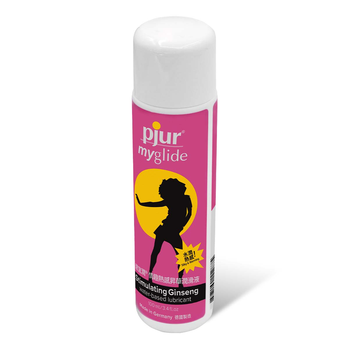pjur myglide 女性情趣熱感 水性潤滑液 100ml /30ml (新舊包裝隨機發)