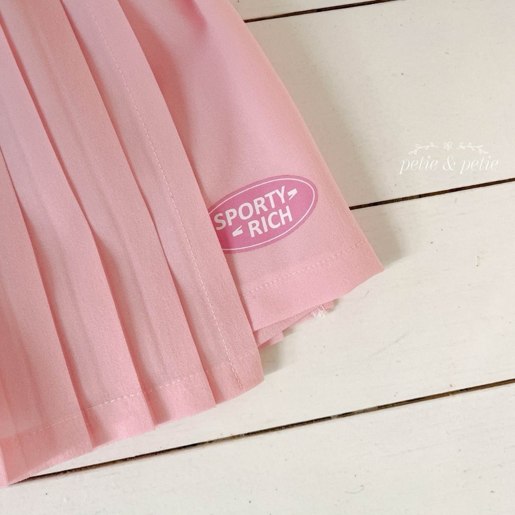 正韓夏Petitpetit 兩色百褶裙褲