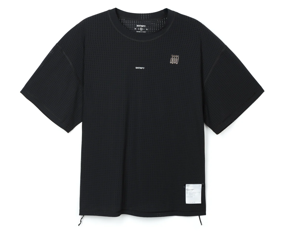 SATISFY｜Space‑O™ T‑Shirt "Black"