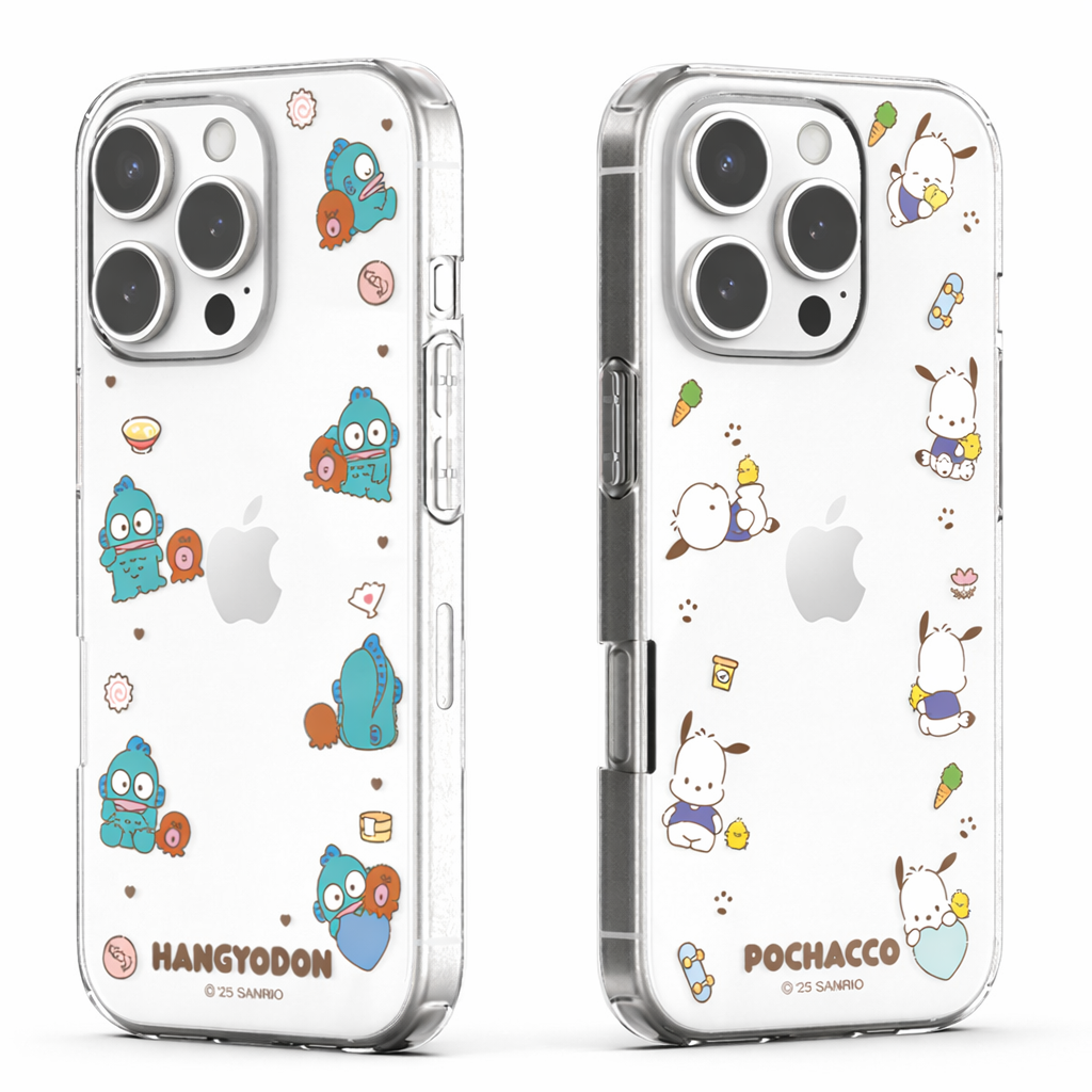 Sanrio - Clear Soft Case - 透明貼身手機保護軟殼 TY