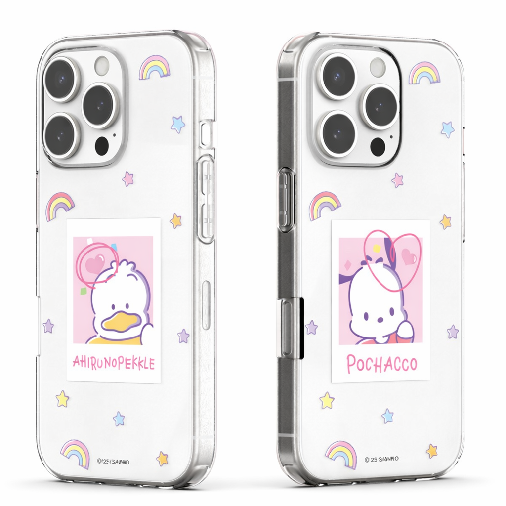 Sanrio - Clear Soft Case - 透明貼身手機保護軟殼 TY
