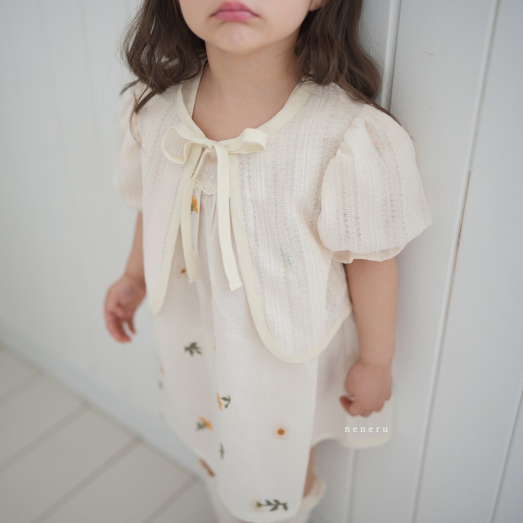 正韓夏neneru 兩色甜美小正式冷氣房罩衫