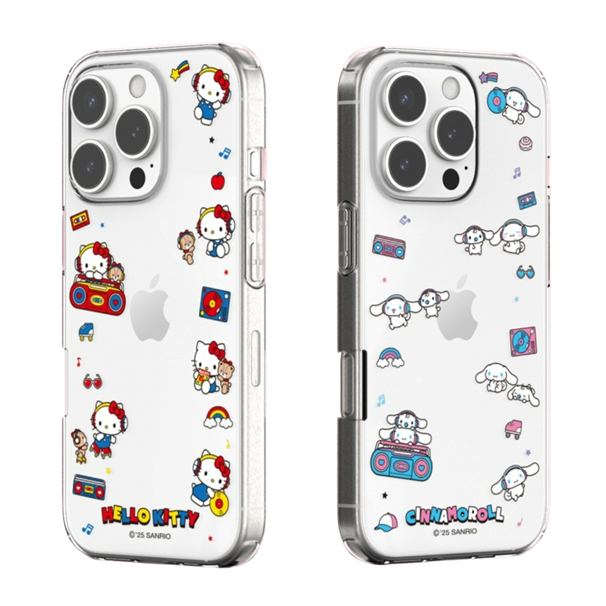 Sanrio - Clear Soft Case - 透明貼身手機保護軟殼 TY