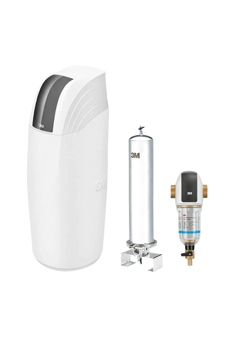 3-4衛浴套裝組【3M】全戶式淨軟水系統｜大樓大坪數透天別墅組｜SFT-200+SS802+BFS3-40BK