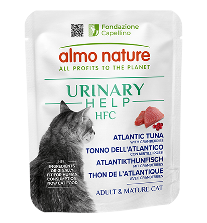 Almo Nature - HFC尿道護理鮮肉湯包 - 大西洋吞拿魚+蔓越莓配方 (藍字) Urinary Help  (Atlantic Tuna+Cranberry) 50g