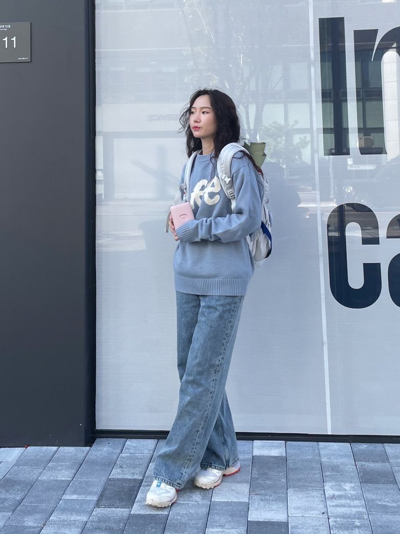 LEE🇰🇷 羊毛混紡 針織衫 毛衣 韓國 LOGO 長袖 保暖 秋冬 男女 / 現貨